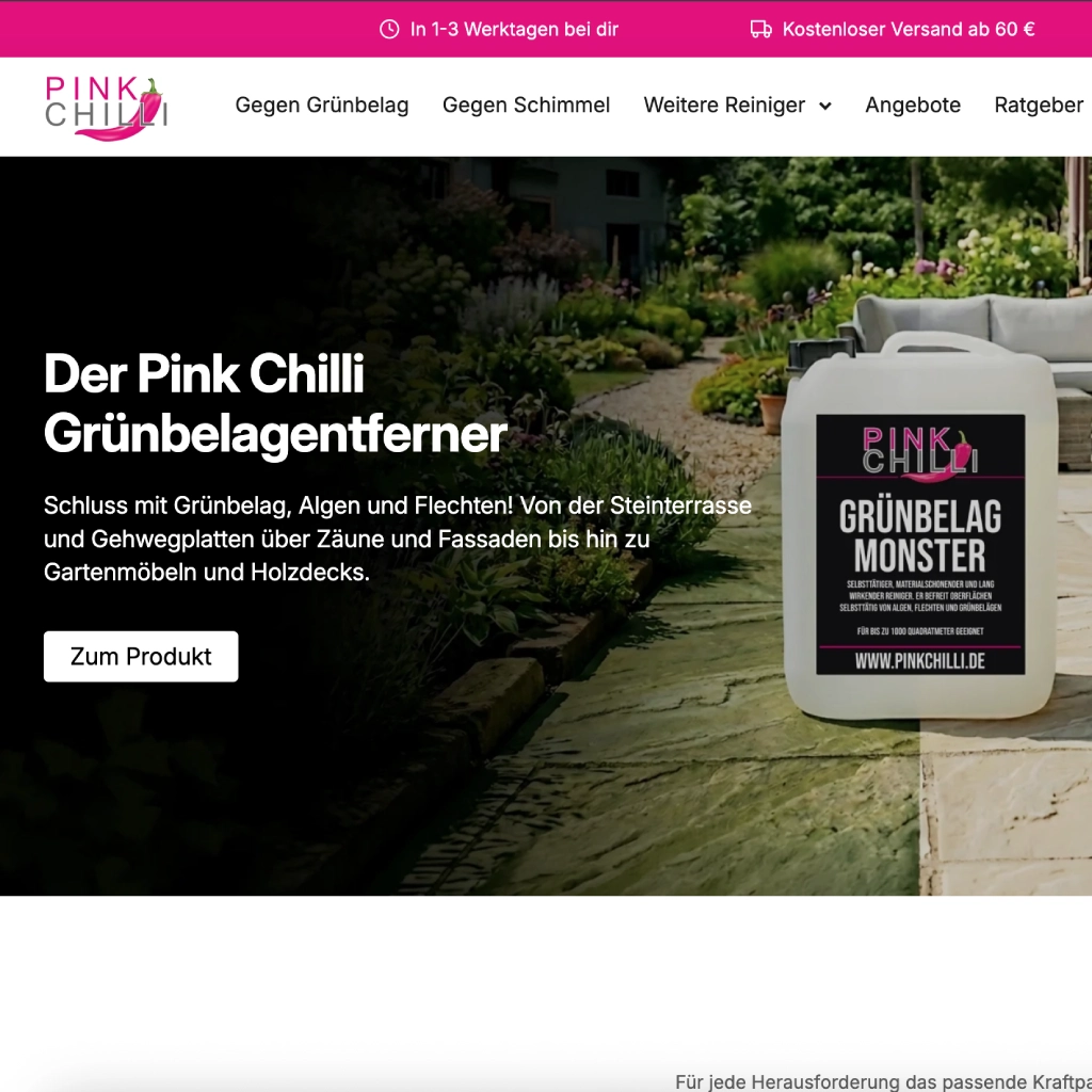 Projekt: Pink Chilli